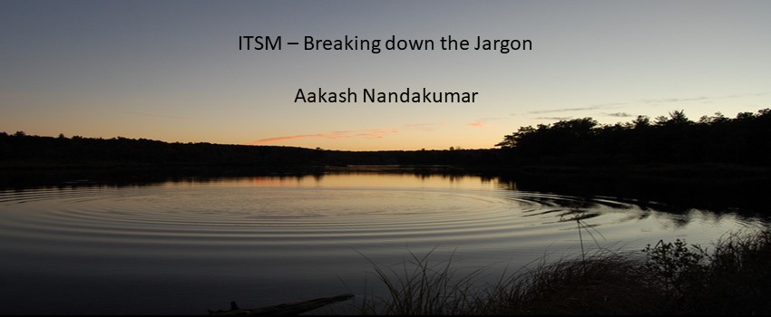 ITSM - Breaking down the Jargon - SAM Charter